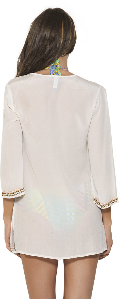 Estivo Bronze Beaded Cover Up Estivo Bronze Beaded Cover Up