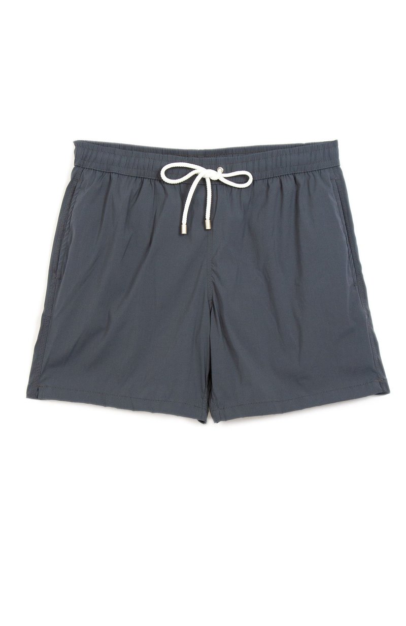 Hartford Regular Fit Woven Swim Shorts grey Garmentory