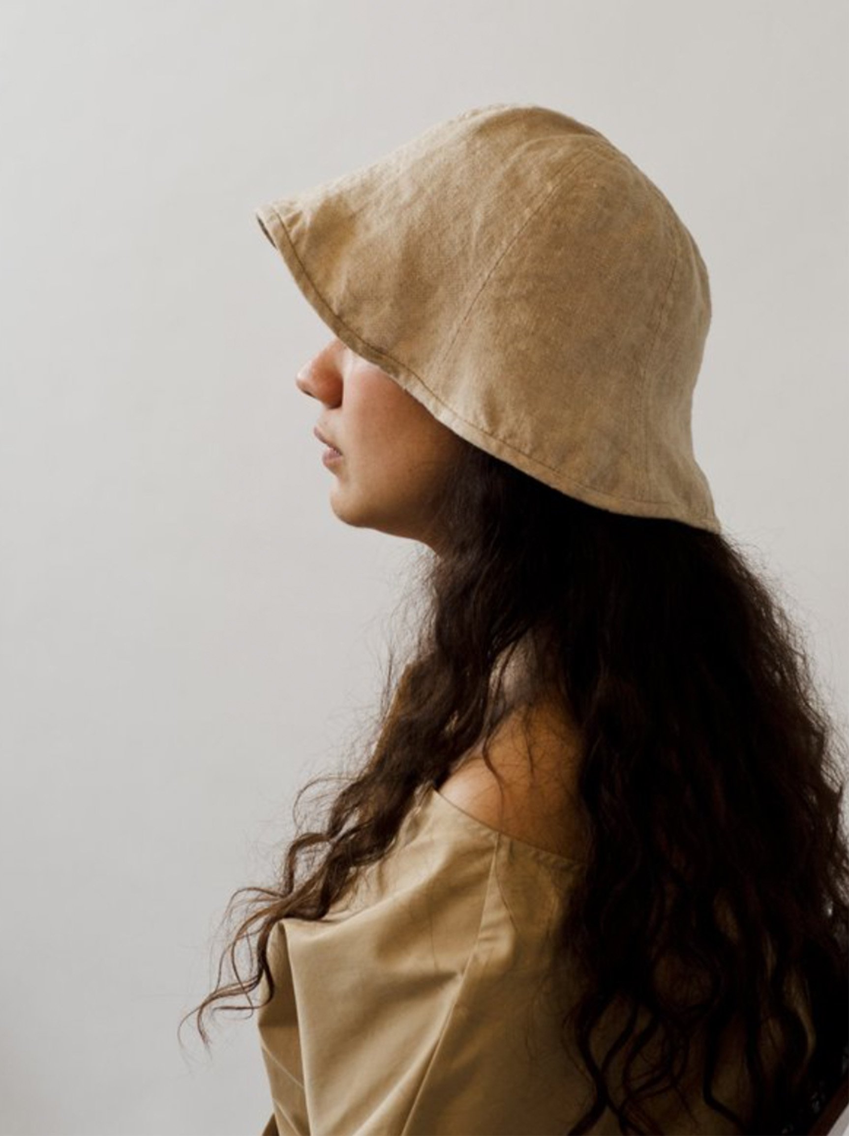linen hat