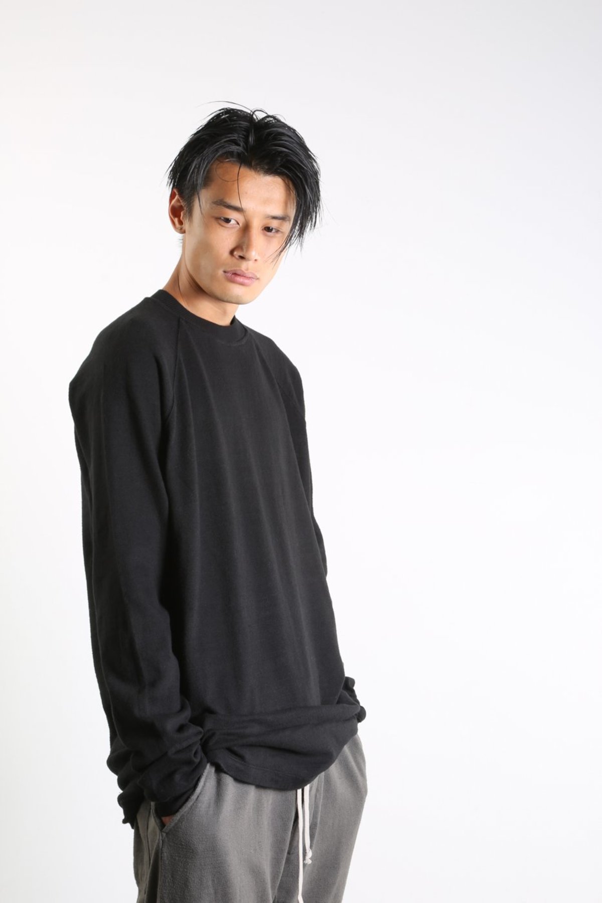 Rick Owens Drkshdw Baseball Tee | Garmentory