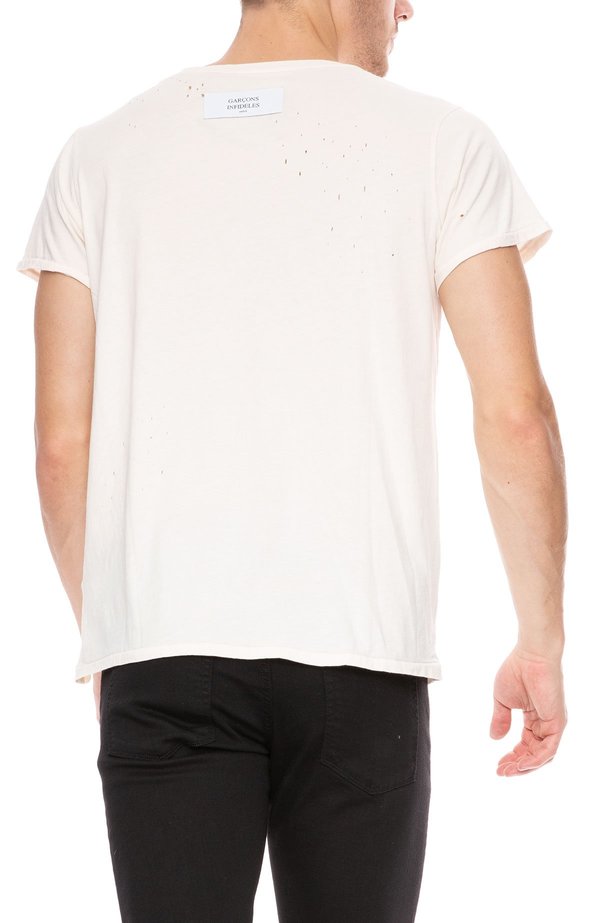 Garcons Infideles Skull T-Shirt - Off White | Garmentory