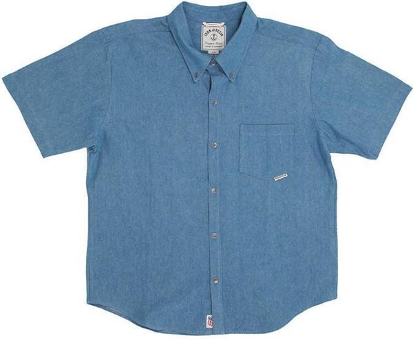 Iron and Resin CHEMISE DELACROIX SHIRT - Blue Iron and Resin CHEMISE DELACROIX SHIRT - Blue