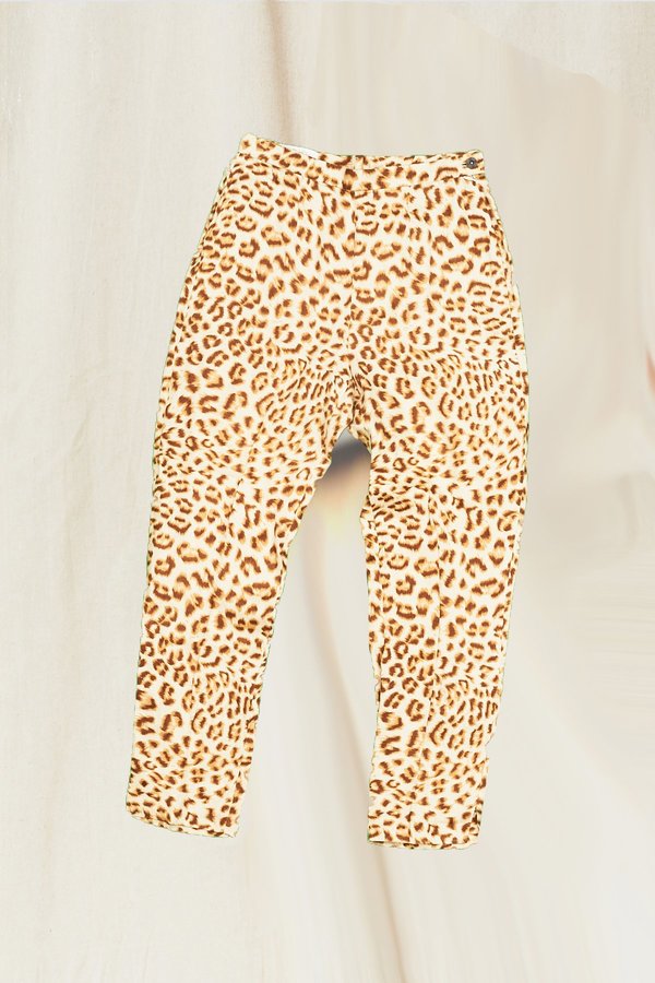 Vintage Escada Cheetah Pant | Garmentory