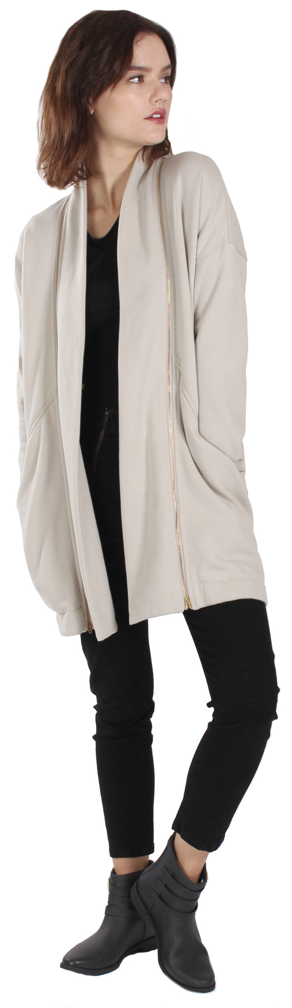 Prairie Underground Ditto Cardigan in Oyster Prairie Underground Ditto Cardigan in Oyster