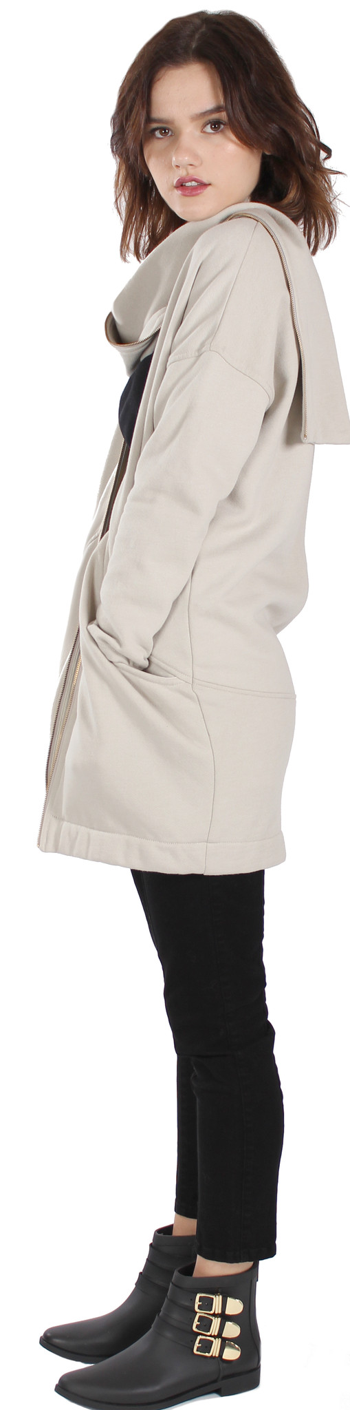 Prairie Underground Ditto Cardigan in Oyster Prairie Underground Ditto Cardigan in Oyster