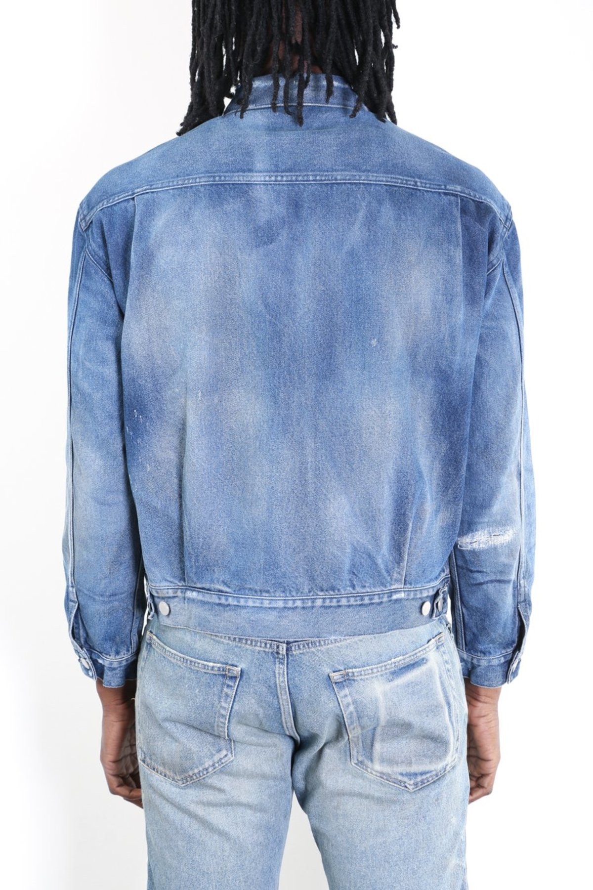 John Elliott Zip Denim Jacket | Garmentory