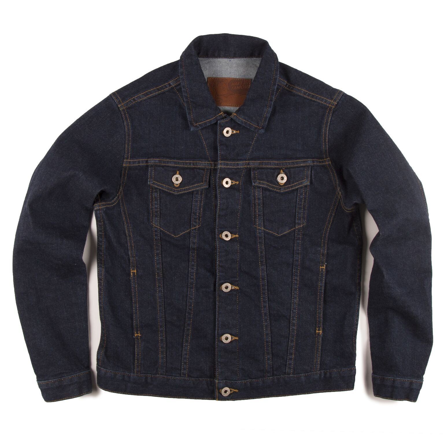 Naked & Famous Indigo Denim Jacket Garmentory