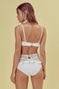 FOR LOVE AND LEMONS Lolita High Waist Bikini - Ivory Lace - Thumbnail 4