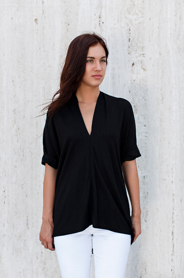 Miranda Bennett Flash Sale Black Muse Top - Silk Miranda Bennett Flash Sale Black Muse Top - Silk