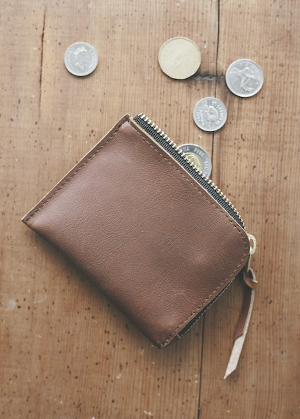 Me & Arrow - Zipper Wallet in Brown Me & Arrow - Zipper Wallet in Brown