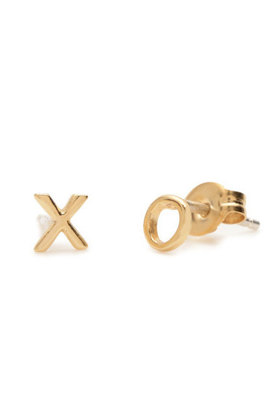 Bing Bang NYC Tiny "XO" Studs Bing Bang NYC Tiny "XO" Studs