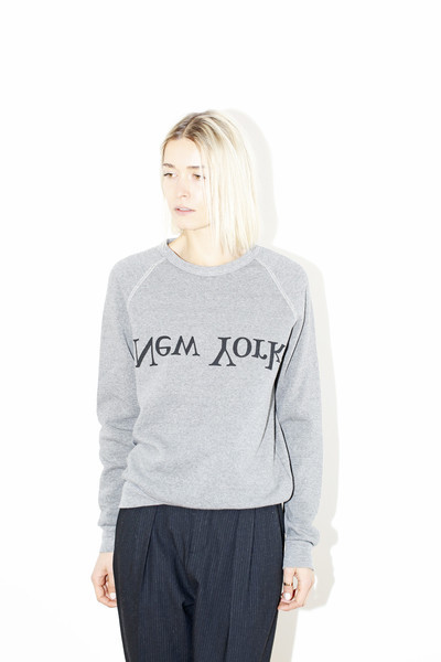 Men's Assembly Grey NY Logo Sweatshirt Men's Assembly Grey NY Logo Sweatshirt