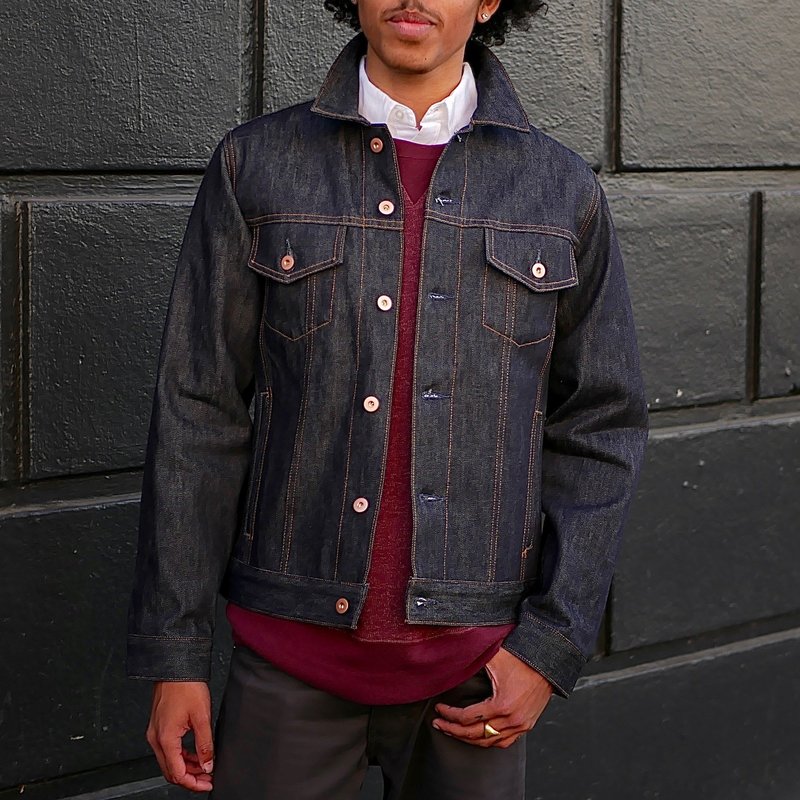 Tellason Jean Jacket Raw Blue