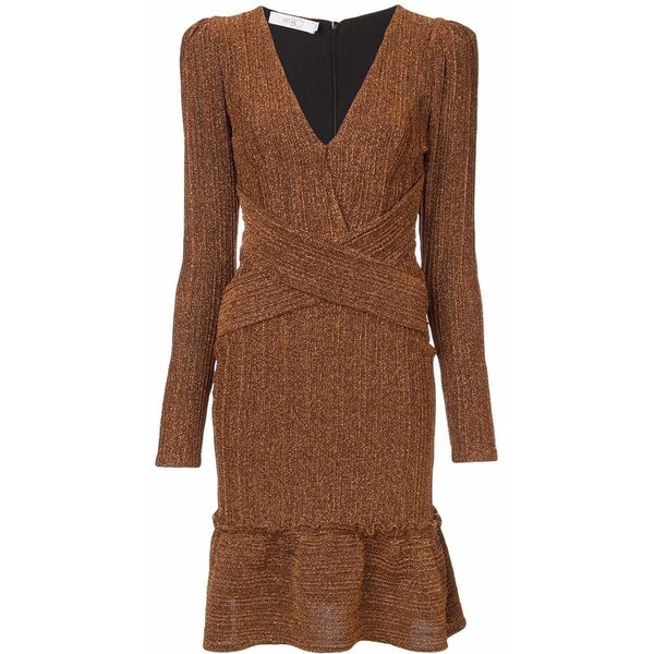 PatBO Lurex Mini Dress - Copper PatBO Lurex Mini Dress - Copper