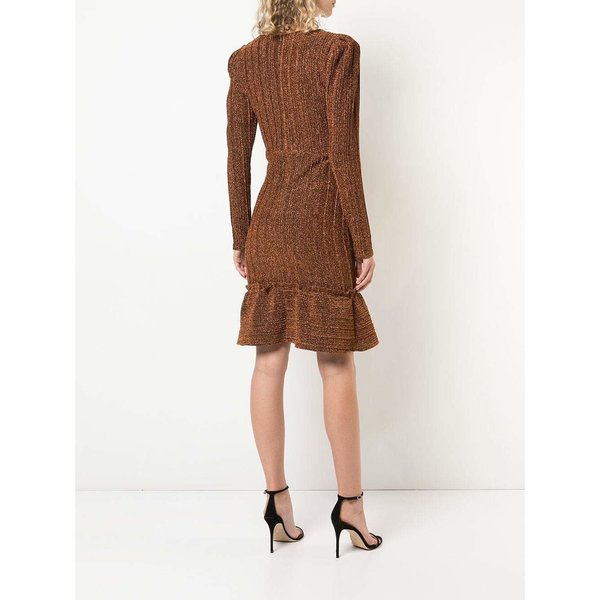 PatBO Lurex Mini Dress - Copper PatBO Lurex Mini Dress - Copper