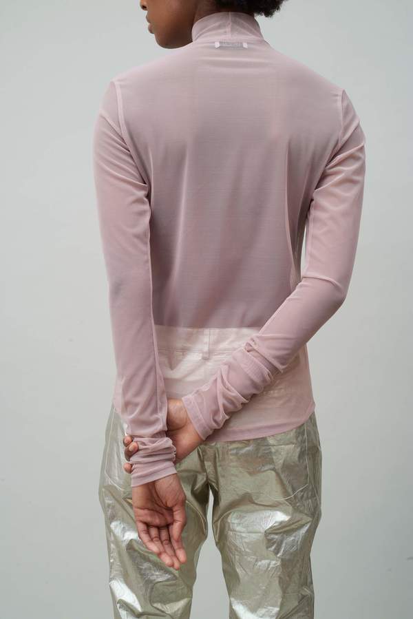 Nomia Long Sleeve Mock Neck - Rose