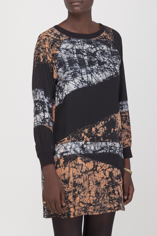 Osei-Duro Costa Dress in Coral Drift Osei-Duro Costa Dress in Coral Drift