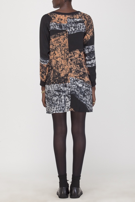 Osei-Duro Costa Dress in Coral Drift Osei-Duro Costa Dress in Coral Drift