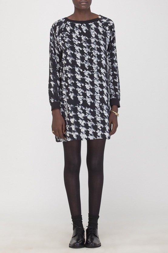 Osei-Duro Costa Dress in Houndstooth Osei-Duro Costa Dress in Houndstooth