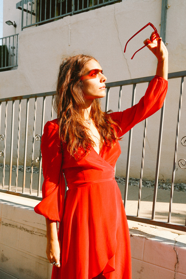 age orange dress Linen GRACE Mini Dress In Orange OFUURE