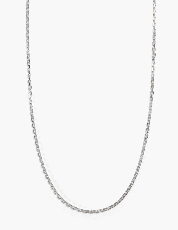 All Blues Fold necklace Polished Silver 【公式通販】