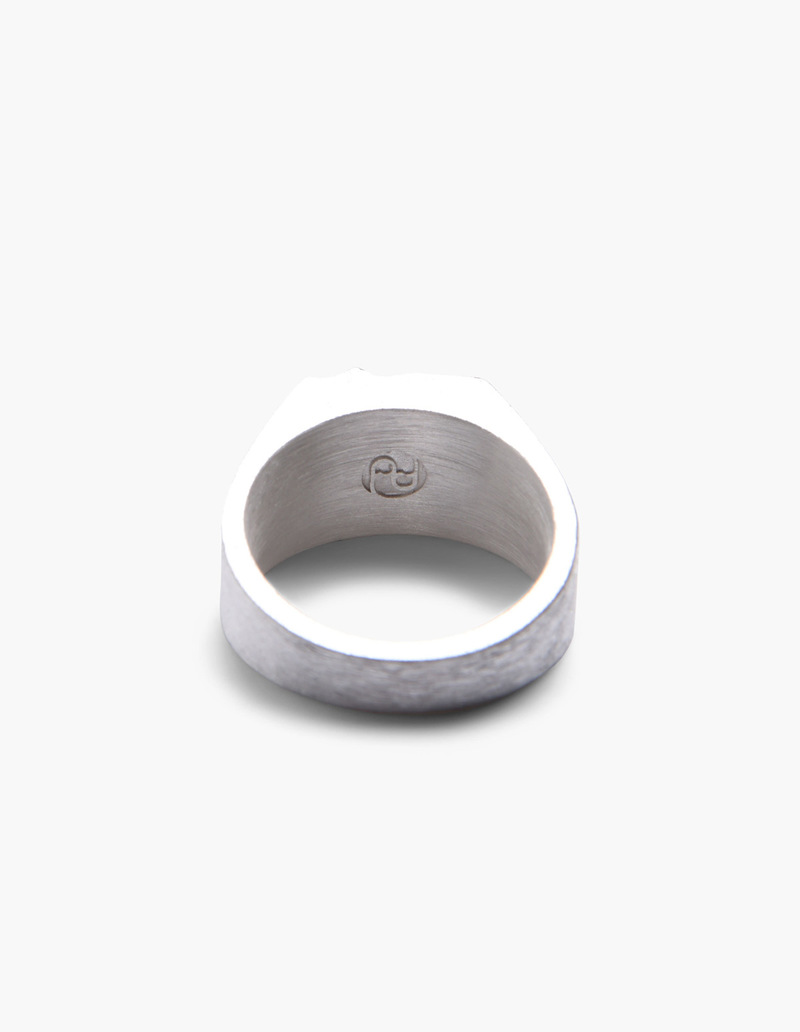 All Blues Platform Ring - Carved Silver | Garmentory