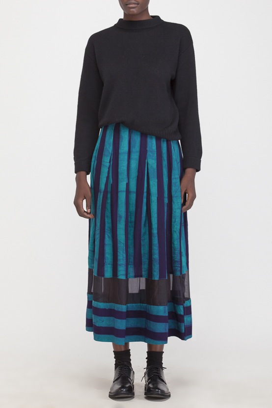 Osei-Duro Kumasi Pleated Skirt Esmeralda Osei-Duro Kumasi Pleated Skirt Esmeralda