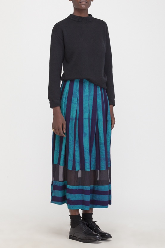 Osei-Duro Kumasi Pleated Skirt Esmeralda Osei-Duro Kumasi Pleated Skirt Esmeralda