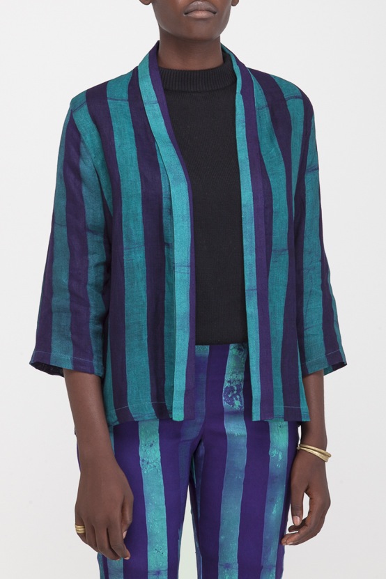 Osei-Duro Arca Jacket in Esmeralda Osei-Duro Arca Jacket in Esmeralda