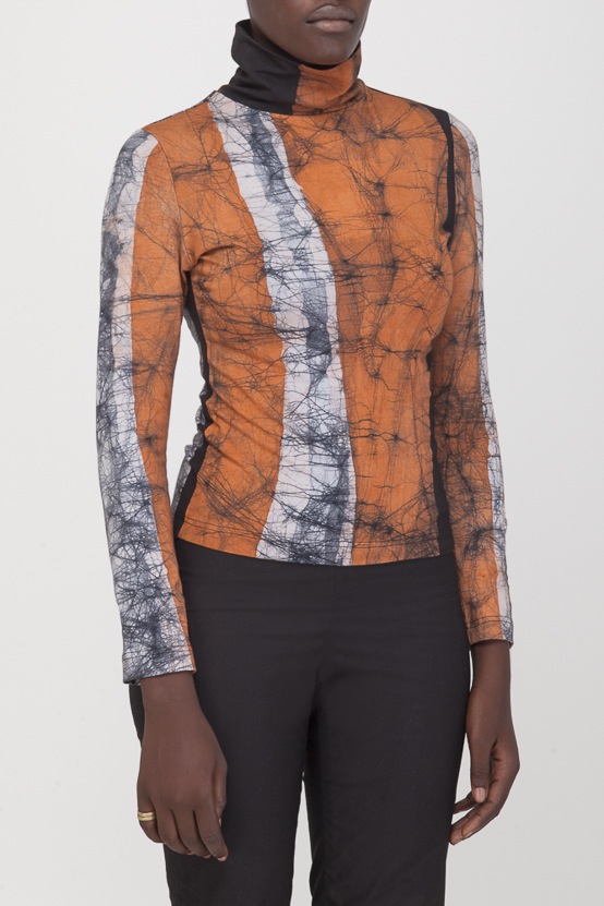 Osei-Duro Kendo Turtleneck in Coral Drift Osei-Duro Kendo Turtleneck in Coral Drift