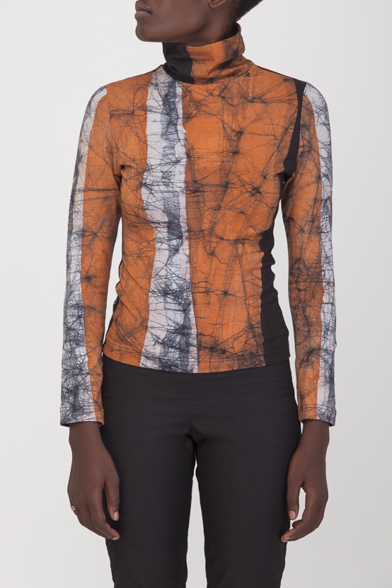 Osei-Duro Kendo Turtleneck in Coral Drift Osei-Duro Kendo Turtleneck in Coral Drift