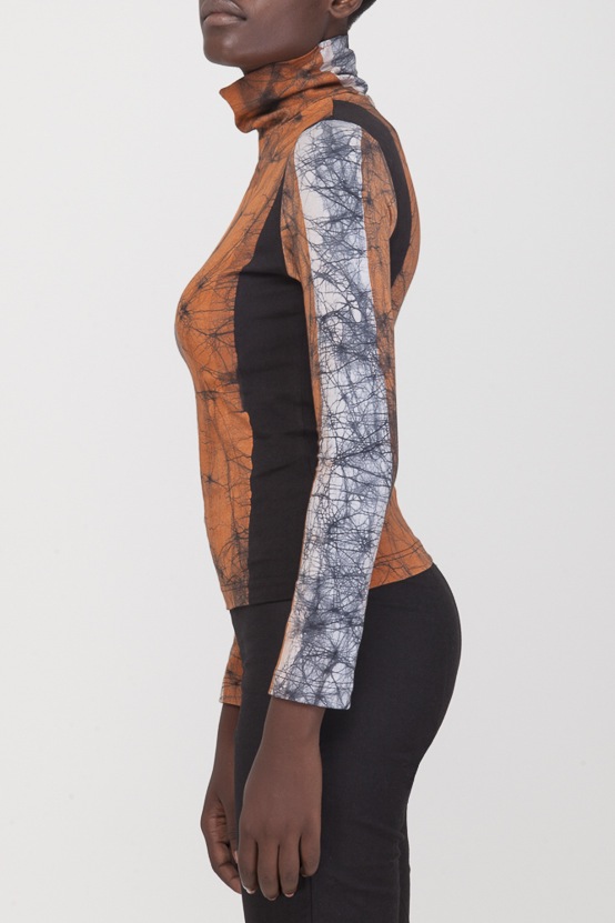 Osei-Duro Kendo Turtleneck in Coral Drift Osei-Duro Kendo Turtleneck in Coral Drift
