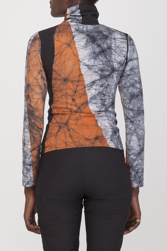 Osei-Duro Kendo Turtleneck in Coral Drift Osei-Duro Kendo Turtleneck in Coral Drift