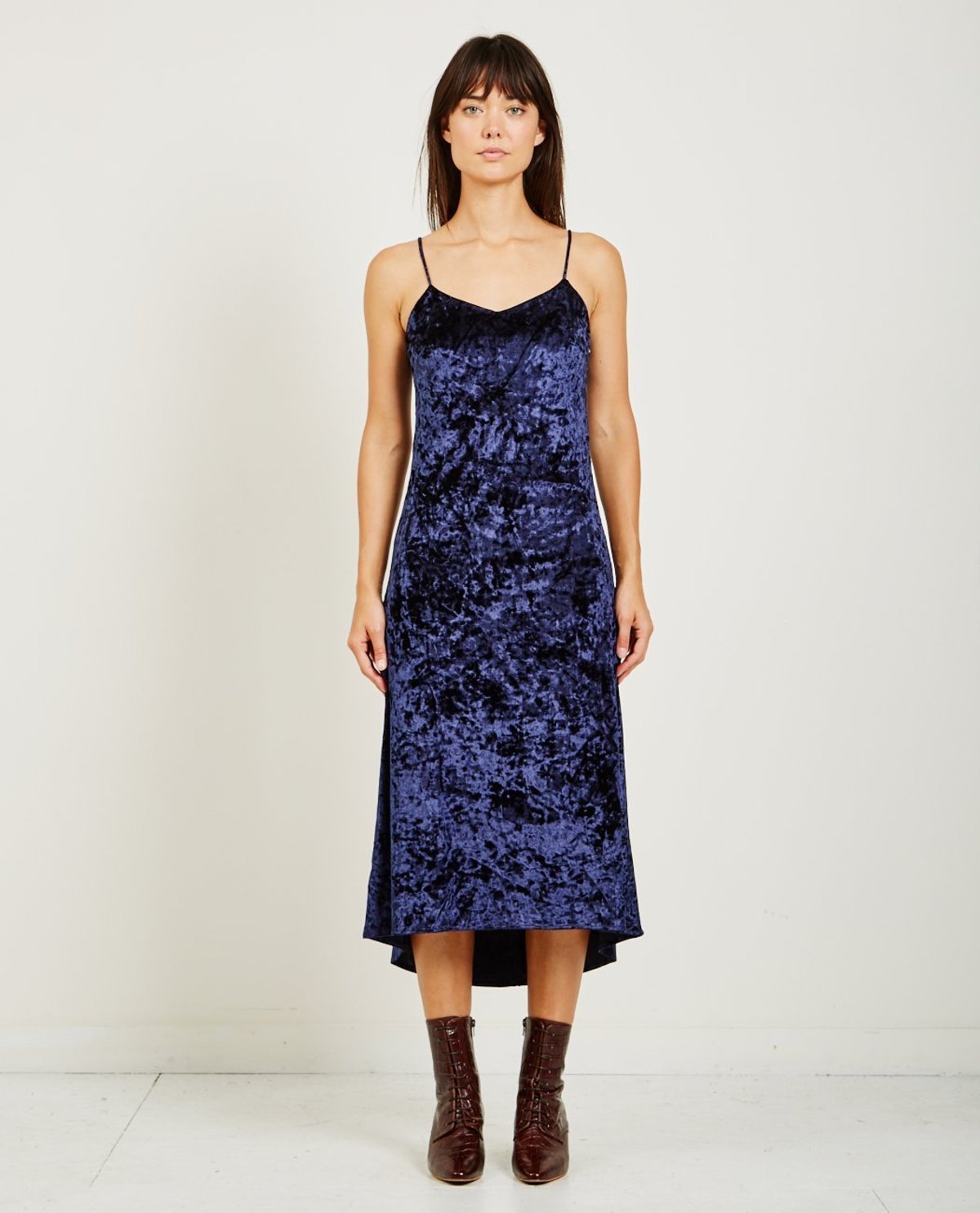 blue velvet slip dress Issa Blue Lace Velvet Maxi Dress | Ready-To-Ship