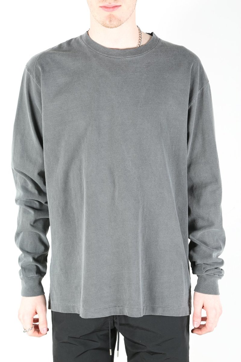 John Elliott LS University Tee - Vintage Black | Garmentory