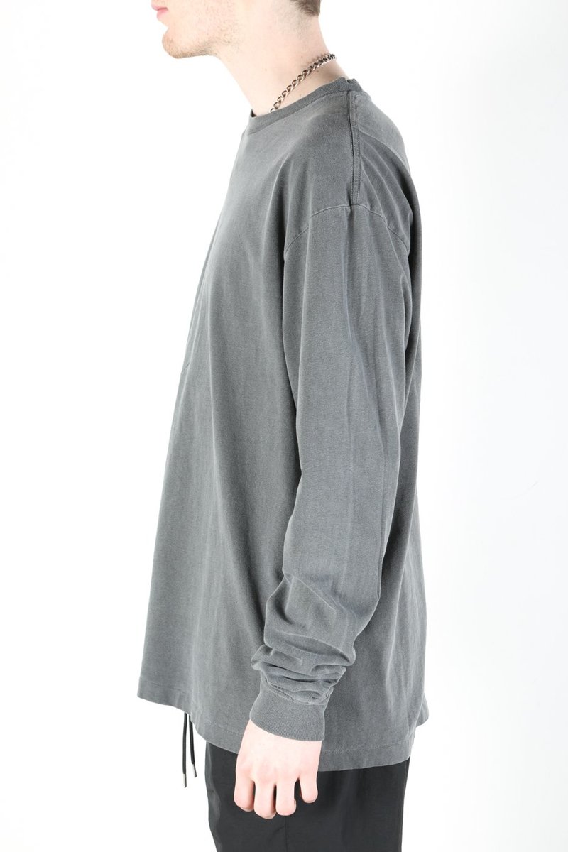 John Elliott LS University Tee - Vintage Black | Garmentory