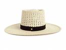 Janessa Leone Maxime Panama Hat - NATURAL - Thumbnail 4