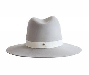Janessa Leone Grey Wool Hat Henningsen Size Medium Janessa Leone | Accessories | Janessa Leone Henningsen Wool  main image 2