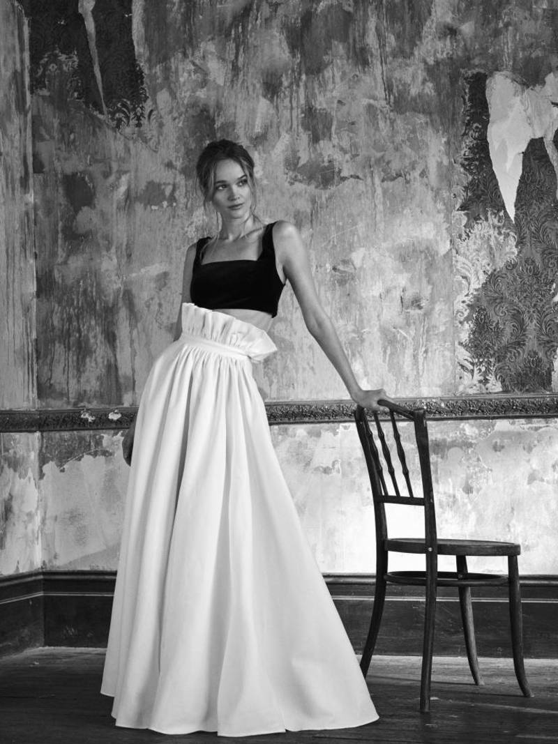 White Story Kathleen Skirt WHITE Garmentory