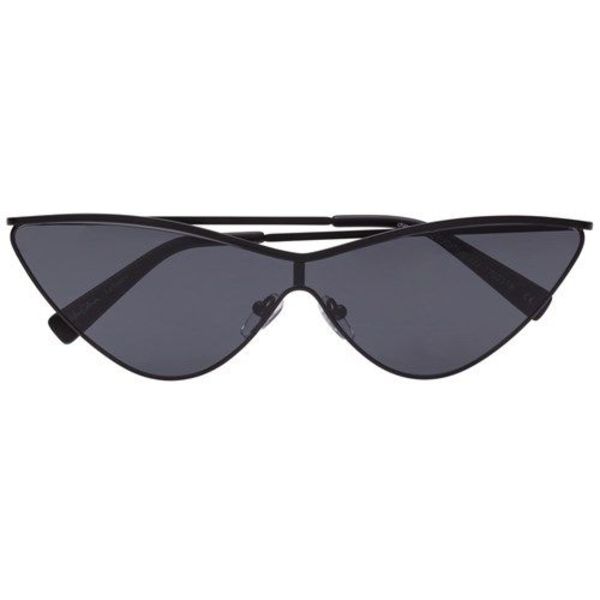 Le Specs x Adam Selman Black Sunglasses oversized. Adam Selman X Le Specs The Last Lolita - Black – endlesseyewear main image 4