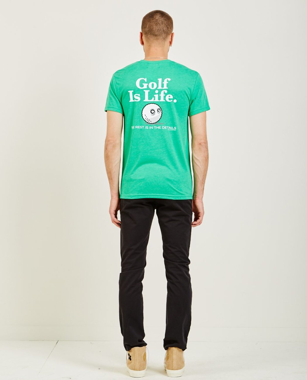 MALBON GOLF GOLF IS LIFE TEE | Garmentory
