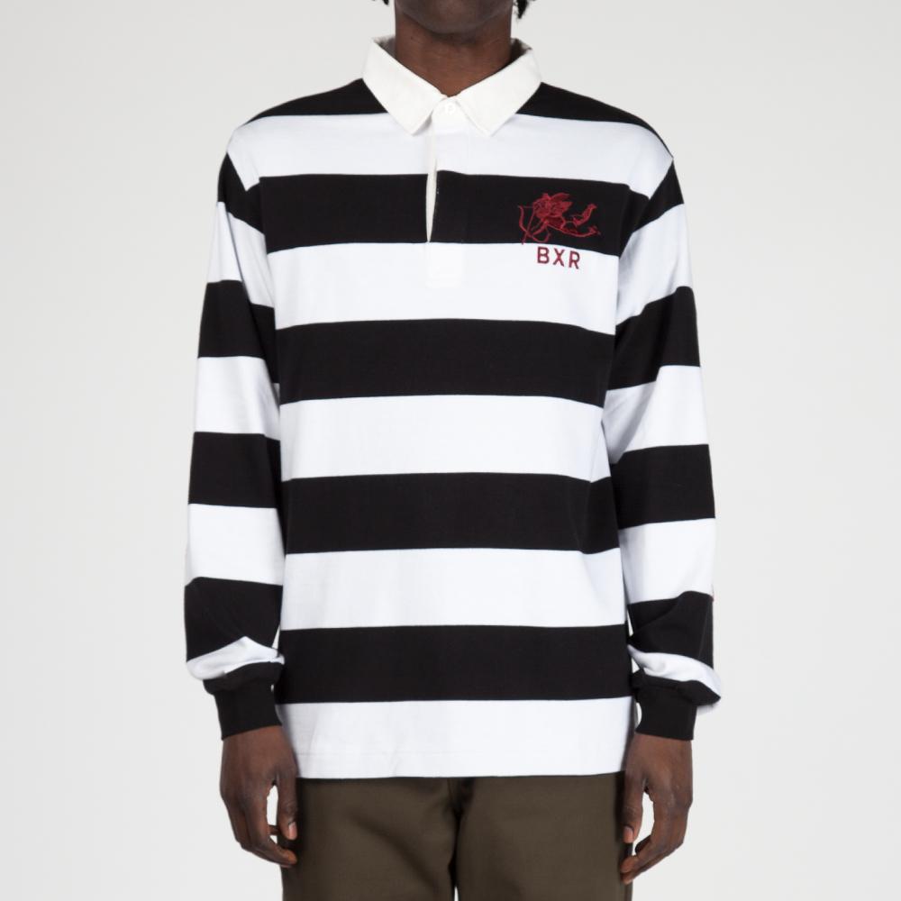 MC BORN RAISED DICKIES RUGBY SHIRT L シャツ BORN X RAISED ボーン