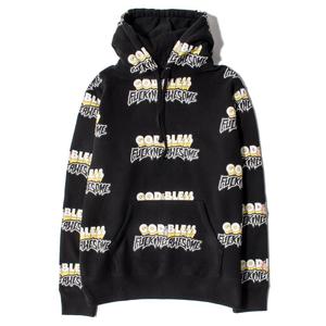 Fucking Awesome God Bless FA Pullover Hoodie - Black | Garmentory