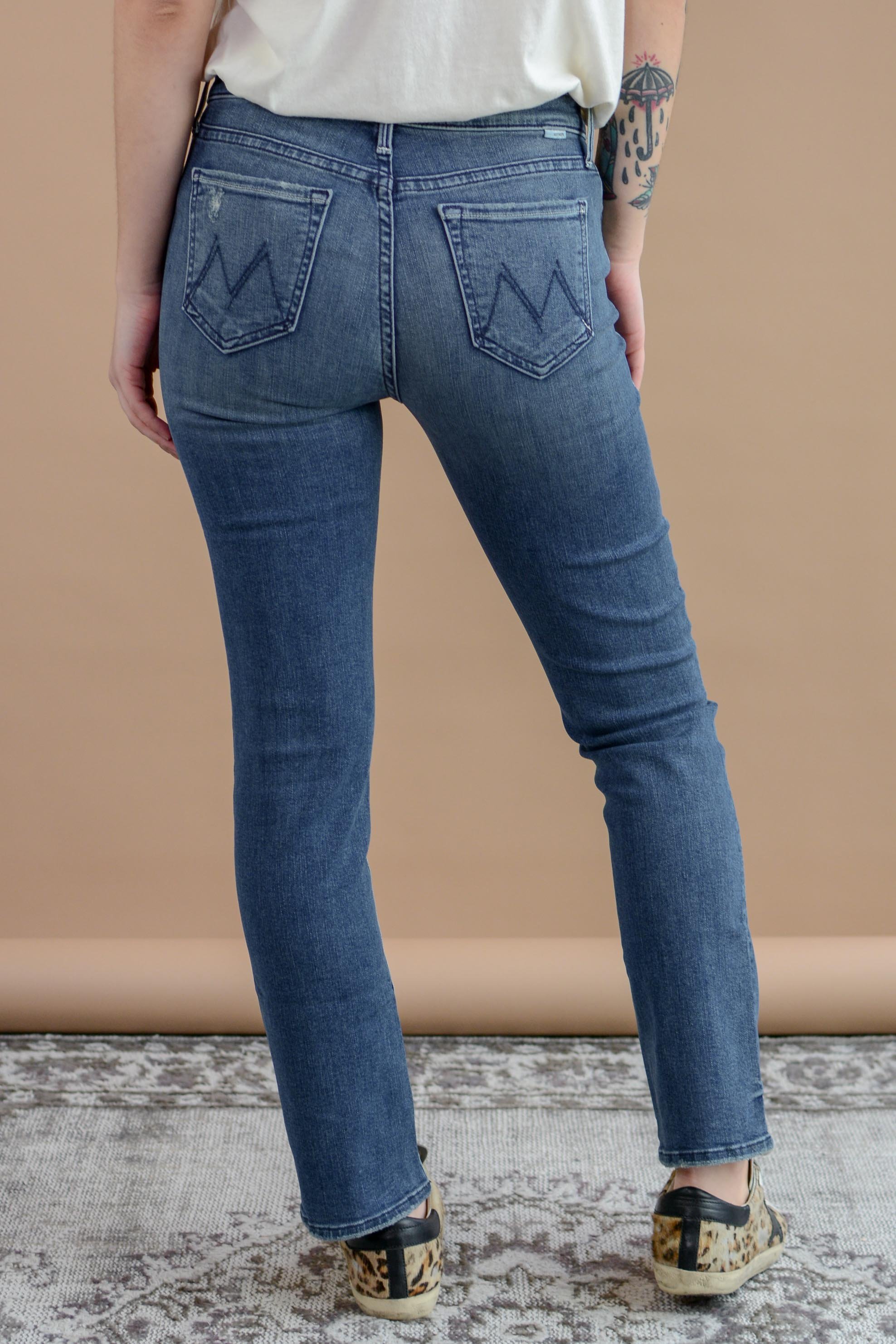 Mother Denim The Rascal Ankle Chew Jeans in Just Like The Ones We Used