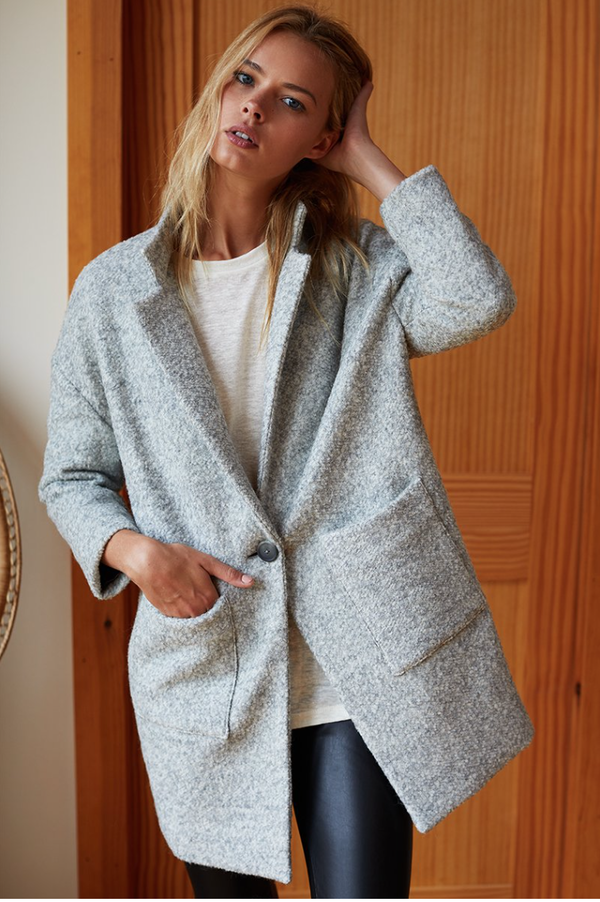 Boucle car coat Clearance