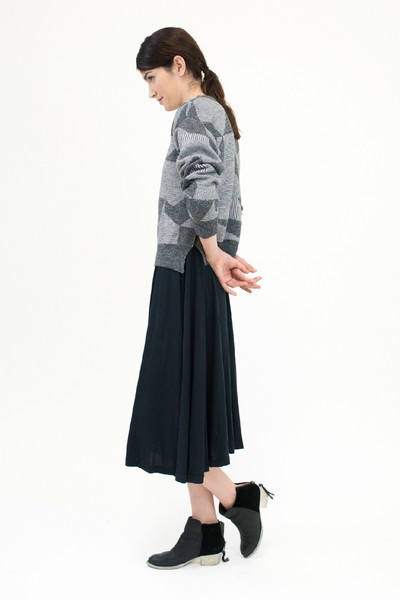 Micaela Greg SPECTRUM SWEATER - GREY Micaela Greg SPECTRUM SWEATER - GREY
