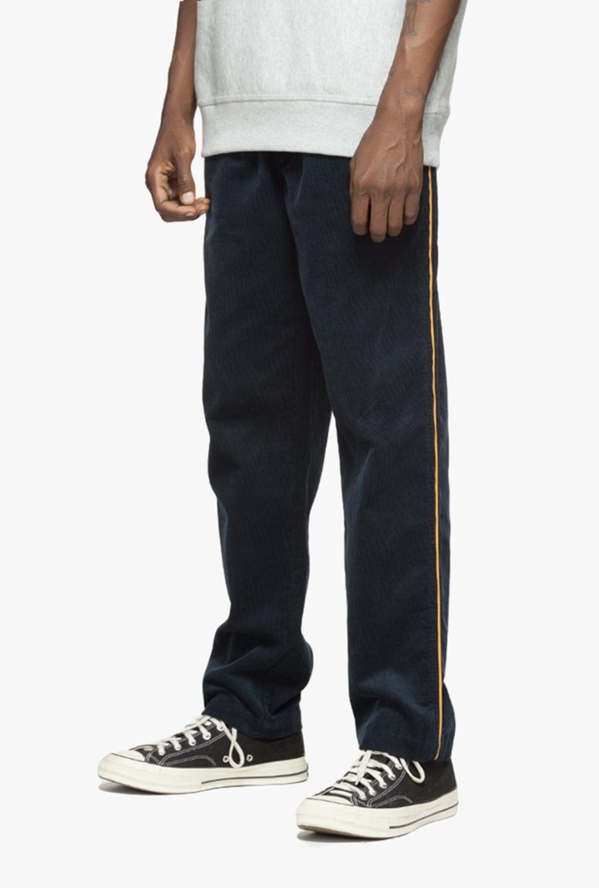 Stussy Side Pipping Cord Pant - Navy | Garmentory