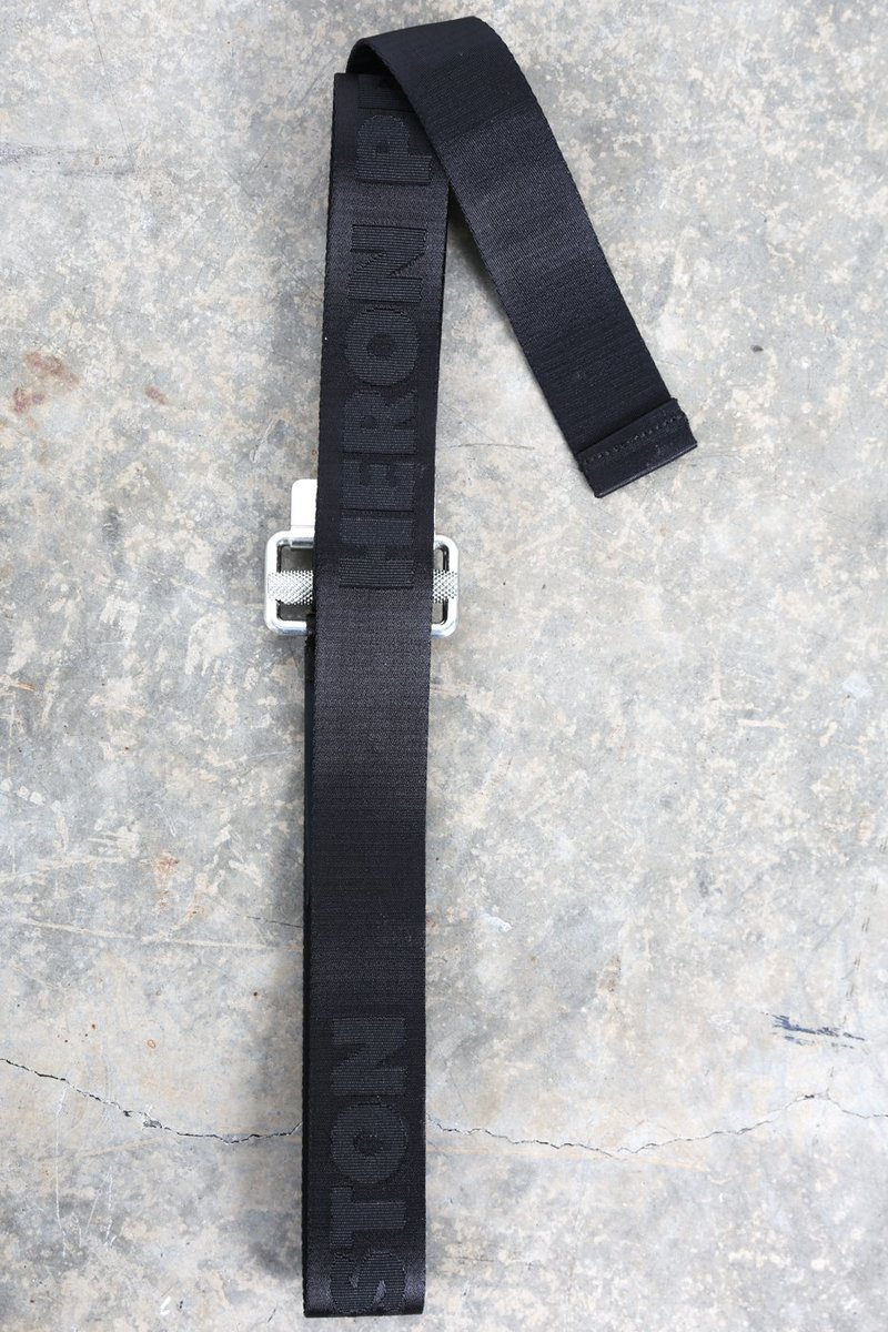 Heron Preston Belt Black HERON PRESTON TAPE BELT 4CM CLASSIC