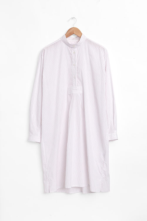 The Sleep Shirt Long Sleep Shirt Red and White Stripe The Sleep Shirt Long Sleep Shirt Red and White Stripe