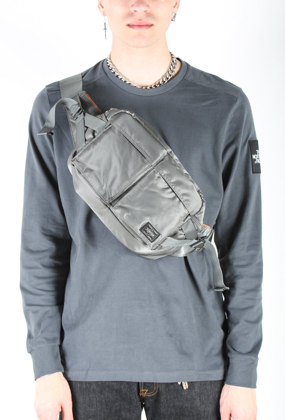 未使用級 PORTER TANKER WAIST BAG/2WAY Tanker-2Way-Waist-Bag-